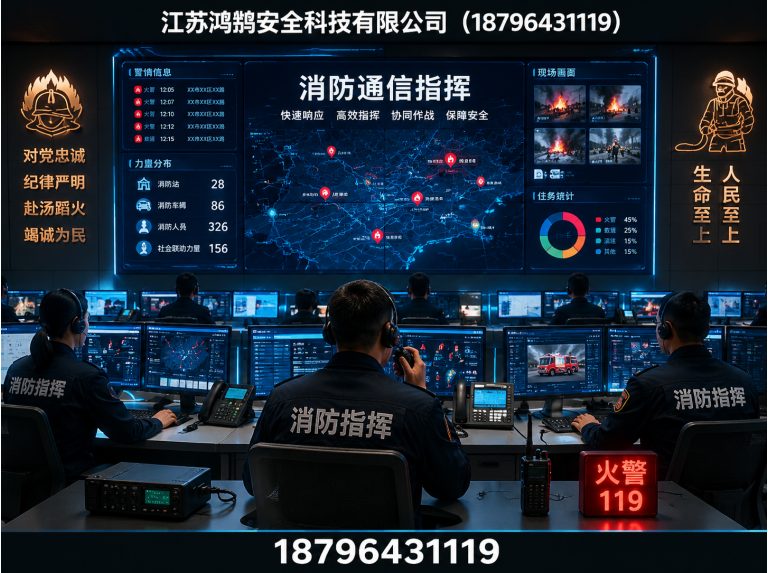 白城智慧消防系统展示图
